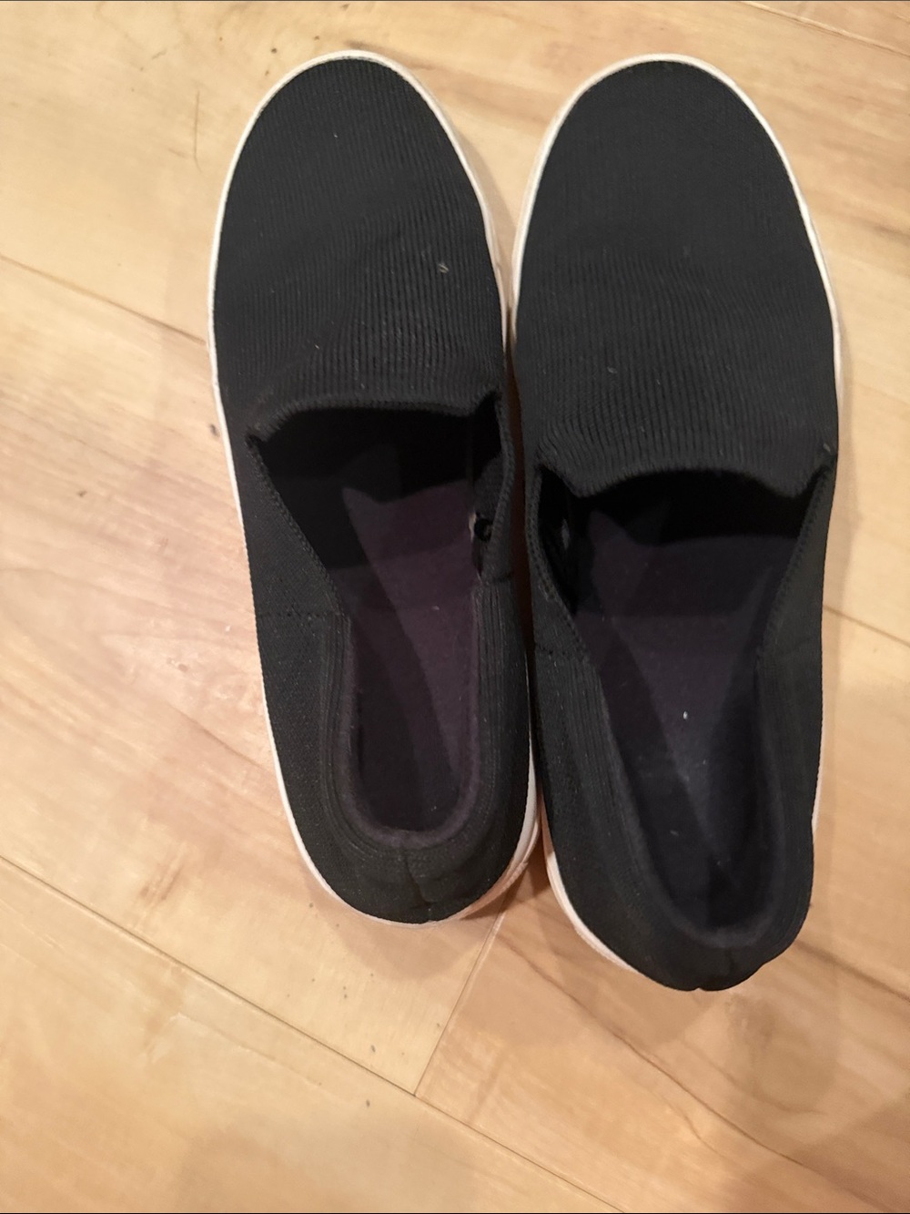 Old Navy Black Slip-On Sneakers